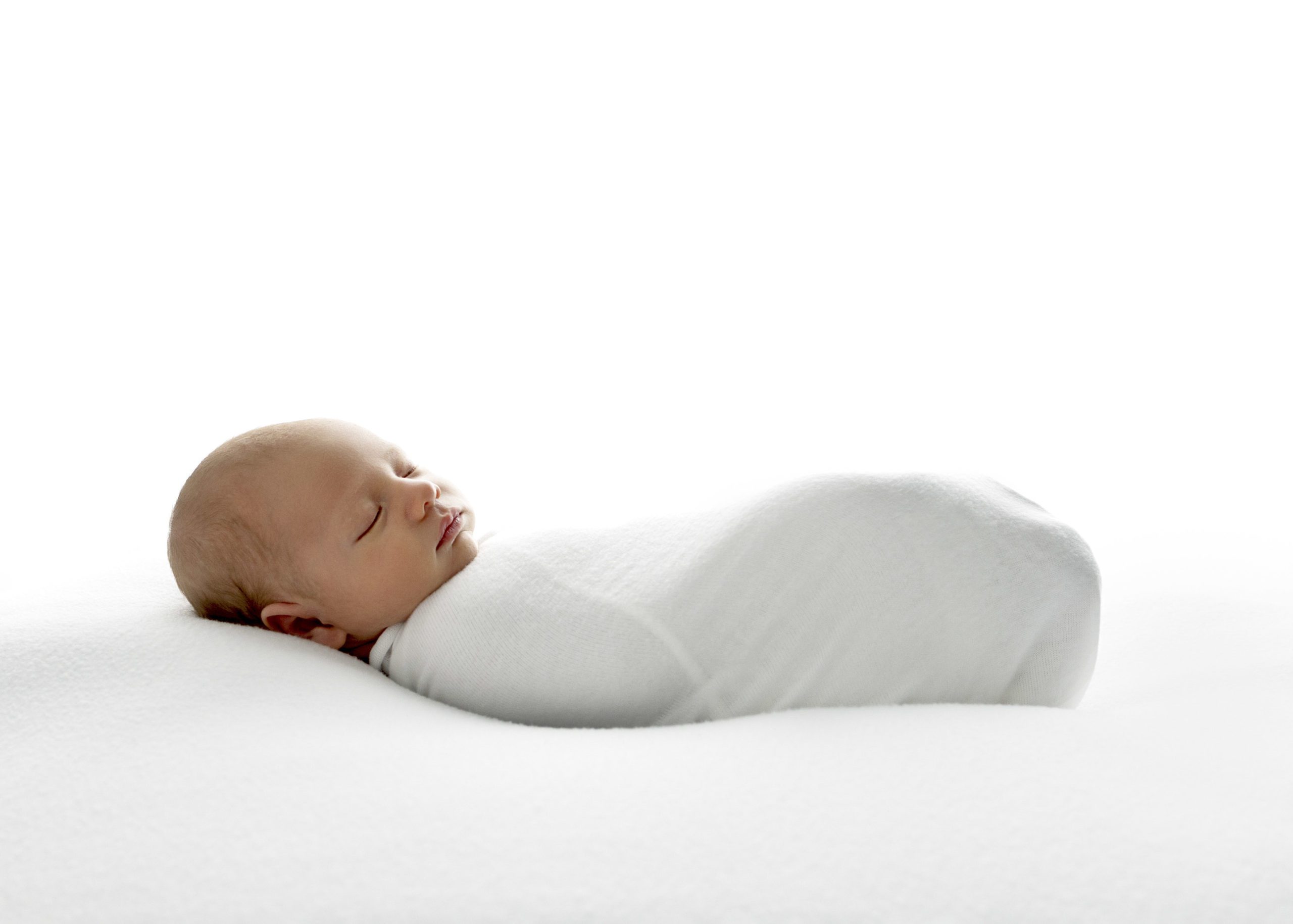 Newborn baby sleeping for Dallas Prenatal Massage